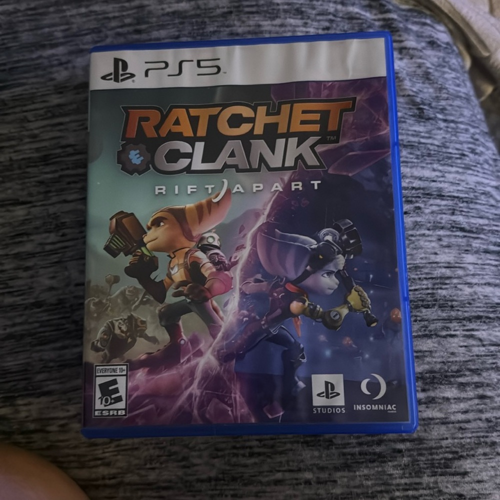 Excellent condition Ratchet and Clank video game for PS5
